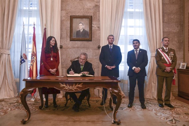 Santalices, na Ofrenda da Translación : “Pedimos a paz e pedimos pola paz”